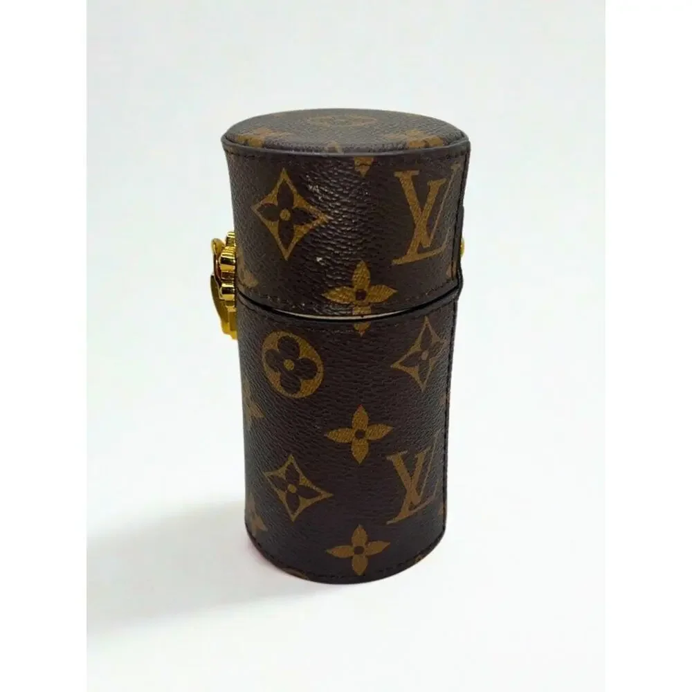 Louis Vuitton Monogram 100ML Travel Perfume Case Brown LS0153 PL4109 - Picture 3 of 12